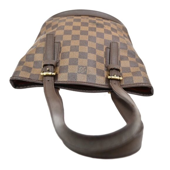 LOUIS VUITTON LV Marais Shoulder Bag Damier Ebene Leather Brown - Picture 6 of 16